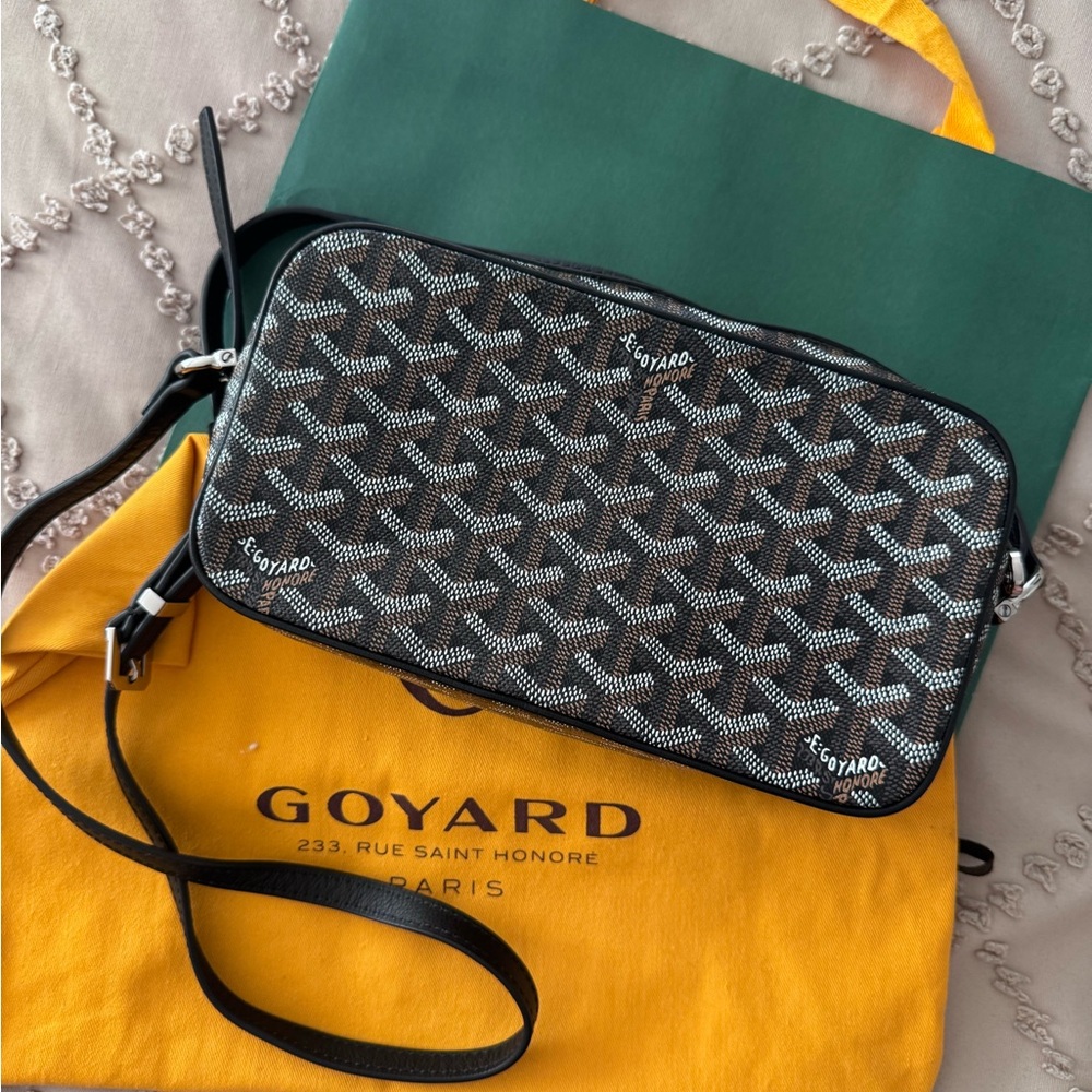 Goyard Cap Vert Black PM Bag